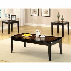 HARTLY 3 PC TABLE SET (COFFEE + 2 END) CM4316-3PK